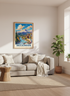 Breckenridge Colorado Poster | Mountain Landscape Wall Art | Alpine Travel Decor