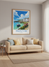 Padstow Cornwall Wall Art | Coastal Travel Poster, Nautical Decor Print