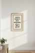 Funny Kitchen Quote Wall Art Print | Dining Room Decor | Humorous Cooking Poster | Chef Gift Idea | Bon Appetit Print