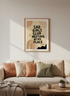 Sad Girls Club Poster | Dorm Room Decor, Trendy Wall Art | Humorous Quote Print Gift