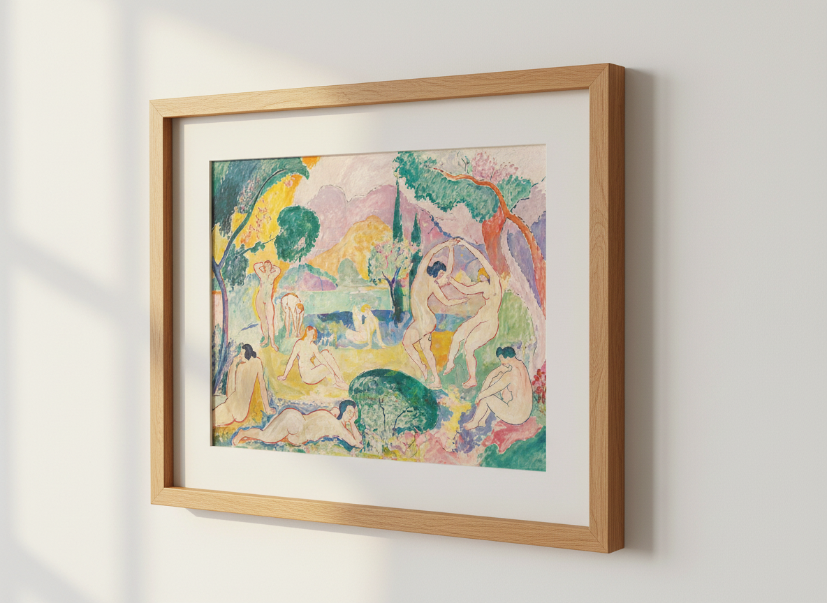 Fauvist Landscape Matisse Wall Art Print | Vibrant Living Room Decor | Modern Art Poster
