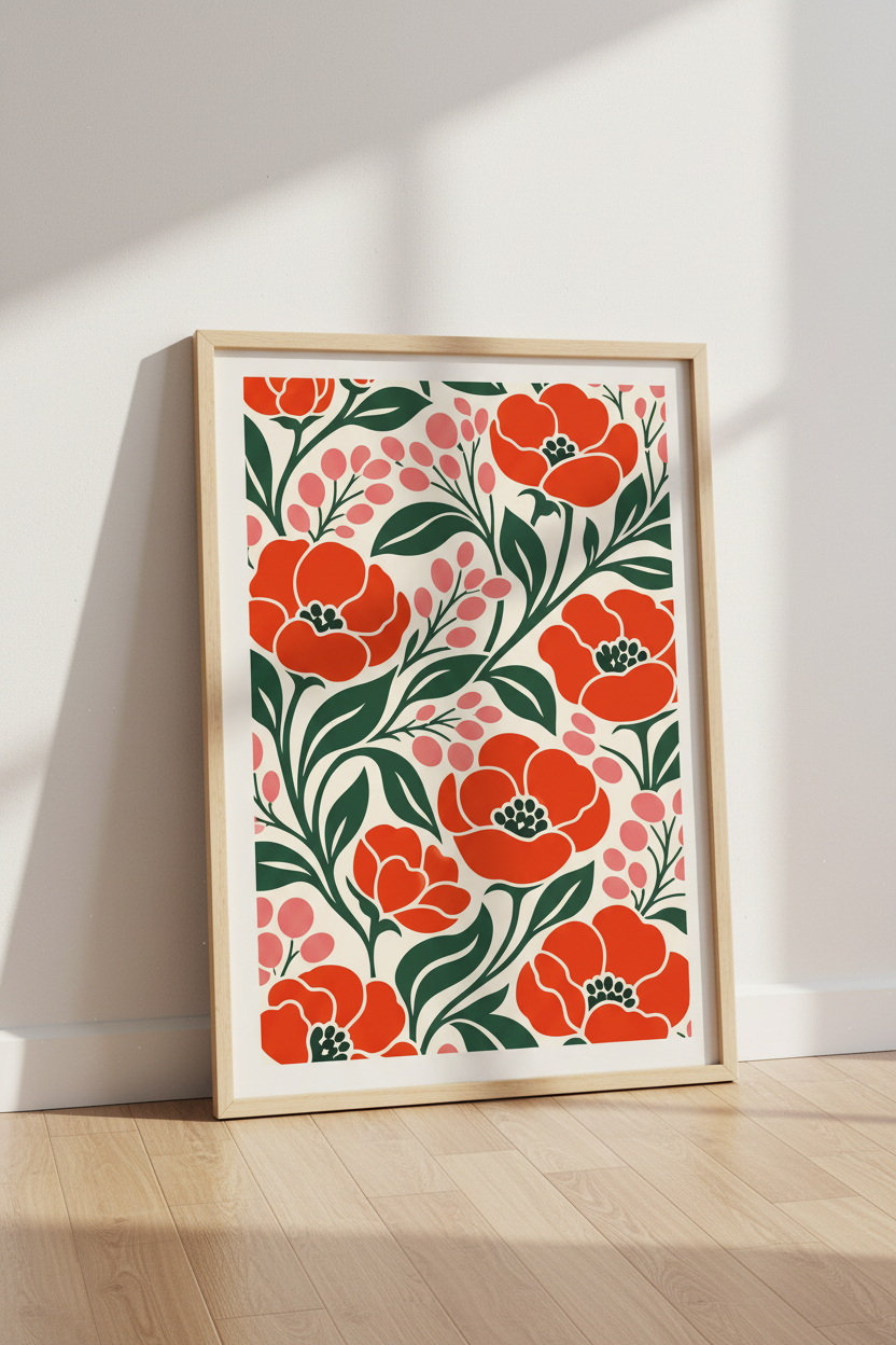 red-floral-mid-century-botanical-on-the-floor-038b0c.png