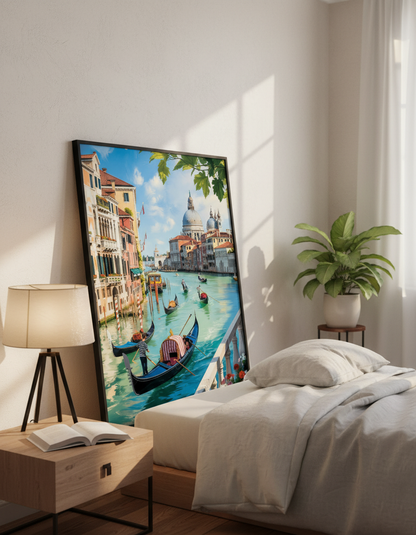 Venice Grand Canal Art Print | Italian Travel Wall Art