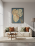 Monstera Deliciosa Botanical Print | Tropical Leaf Wall Art